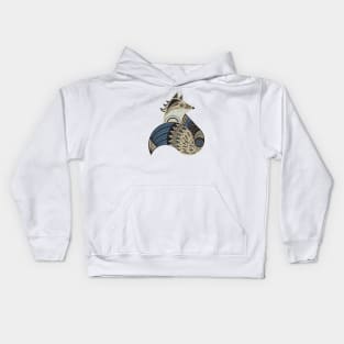 Tribal Fox Art Kids Hoodie